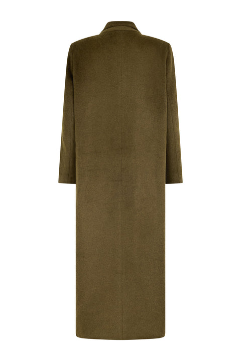 Moss Long Wool Coat