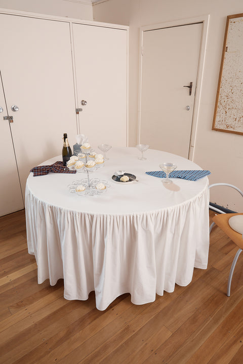 Blue Plaid Offcut Napkins