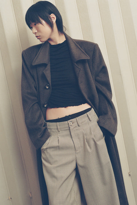 Moss Long Wool Coat