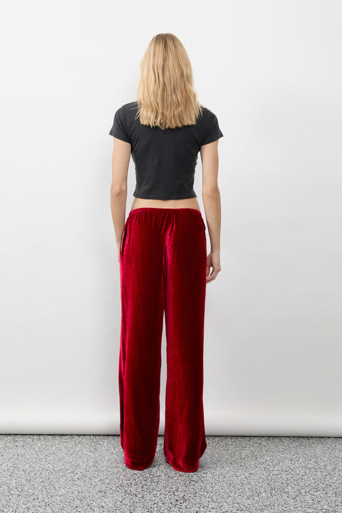 Silk Velvet Pant