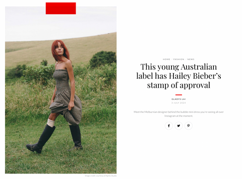 Vogue Australia | Après Studio