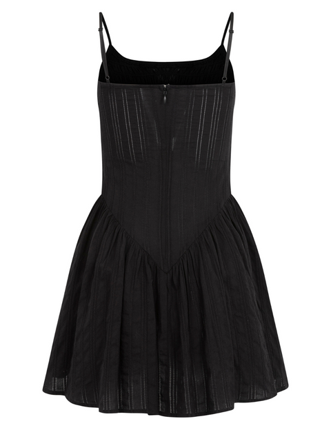 Black Ballerina Mini Dress