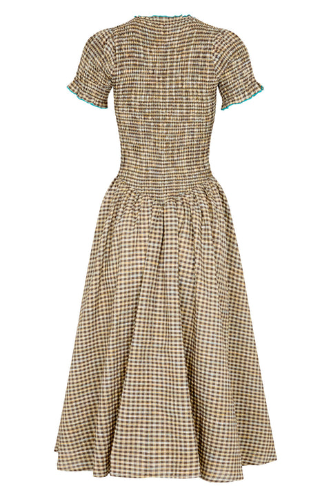 Biscuit Plaid Jessie Dress