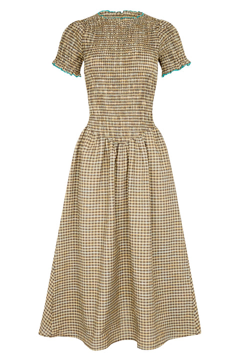 Biscuit Plaid Jessie Dress