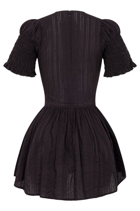 apres studio black bubble dress Aprs Studio Gingham Bubble Mini Dress Print Size L / AU 12