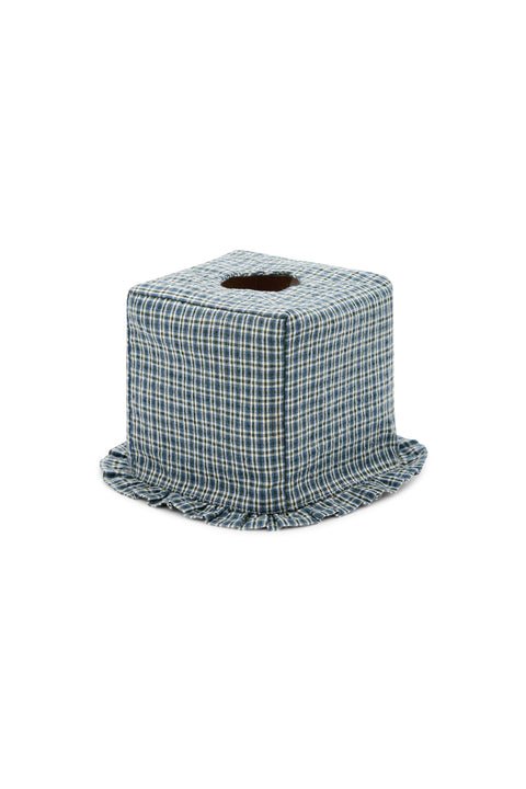Plaid Tissue Box Cover