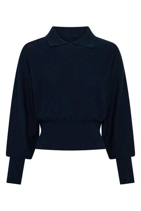 Navy Freja Knit