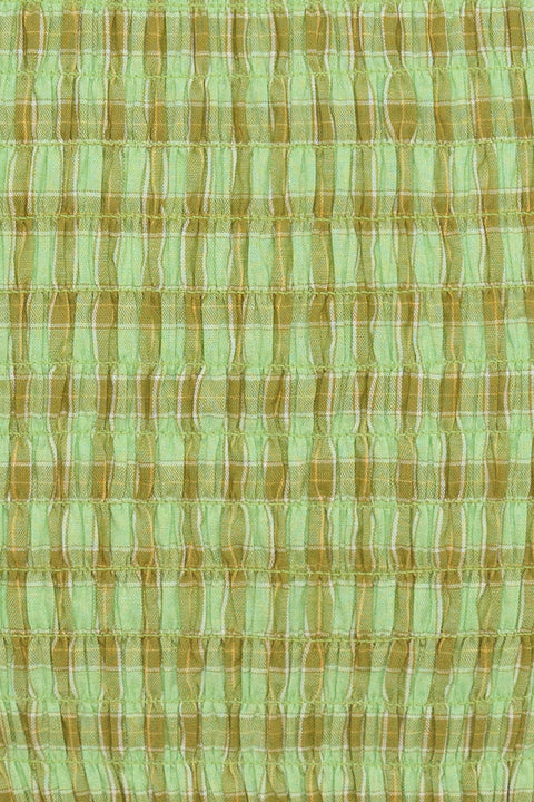 Lime Ruched Tee