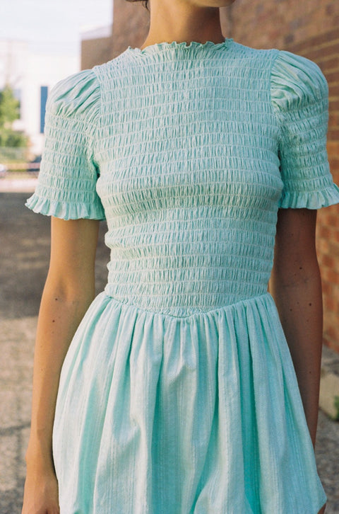 Mint Bubble Dress