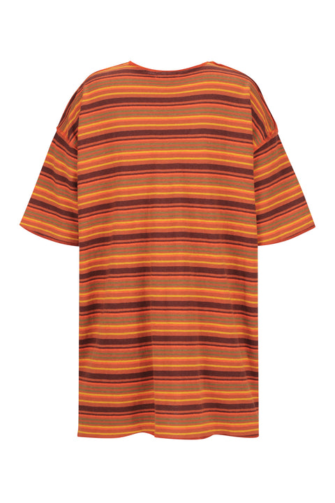 Marigold Stripe Hemp Tee