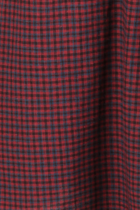 Plum Gingham Marlo Dress