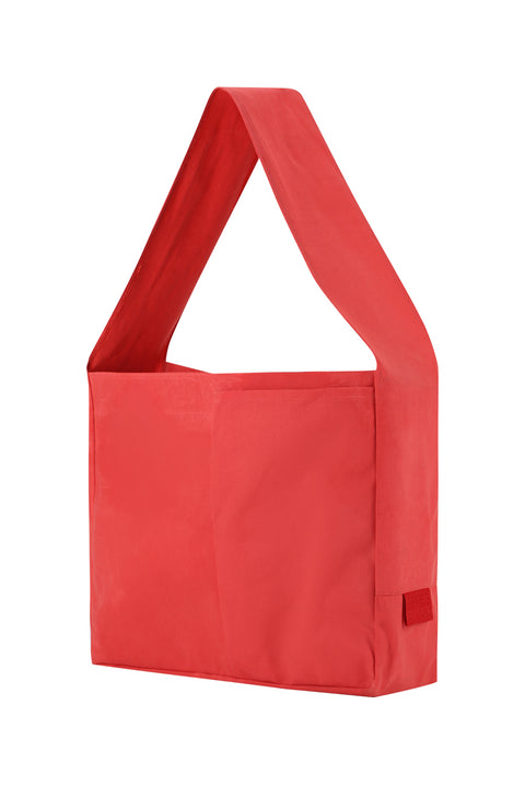 Red Crossbody Tote