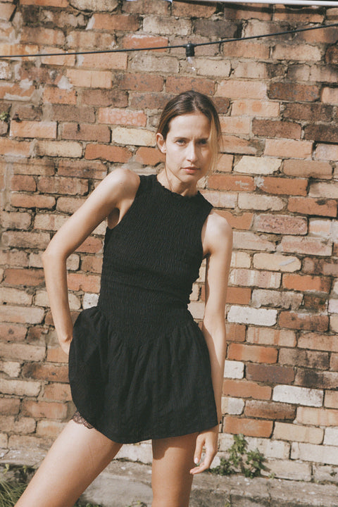 Olympia Ruched Dress L Olympia Ruched Dress L