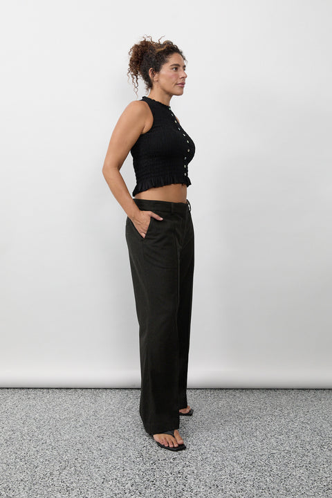 SHEIN Privé Mock Neck Ruched Tank Top | SHEIN A SHEIN Privé Mock Neck Ruched Tank Top | SHEIN A