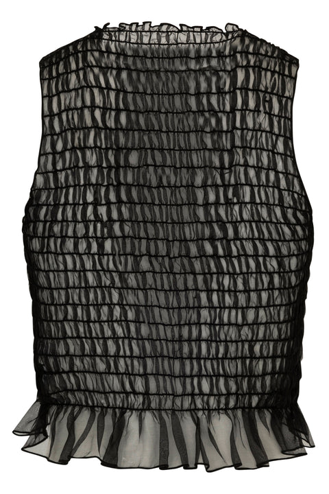 Silk Ruched Tank