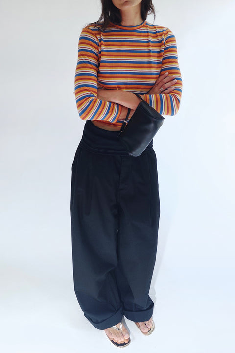 Abi is 5’9” and wears S