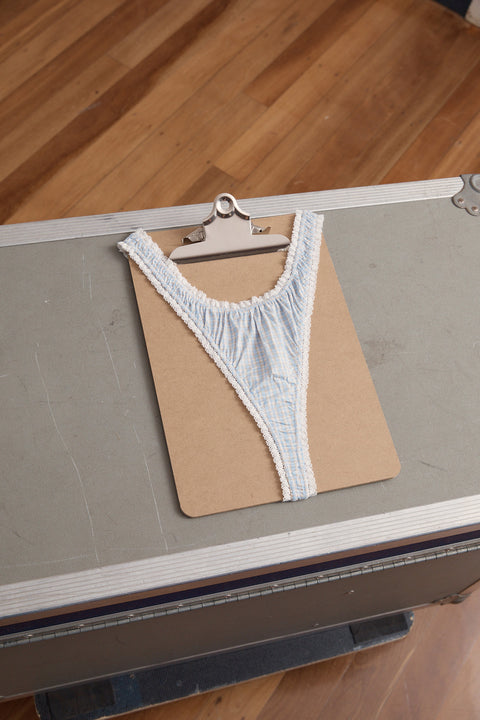 Cloud Ruched Thong