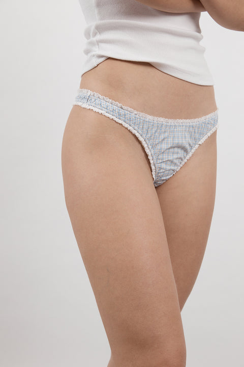 Cloud Ruched Thong