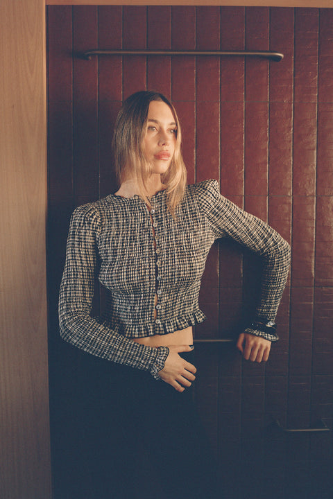 Cookie Gingham Longsleeve