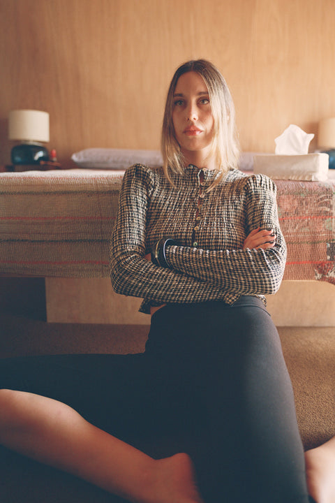Cookie Gingham Longsleeve