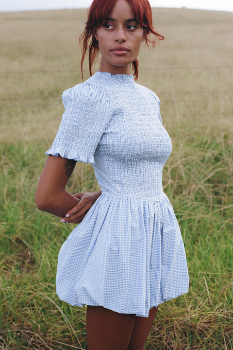 Dorothy Gingham Bubble Dress