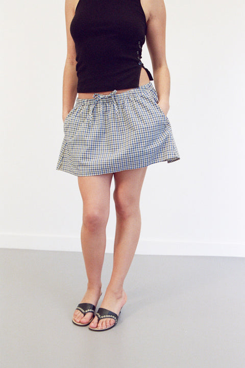 Marine Plaid Dylan Skirt