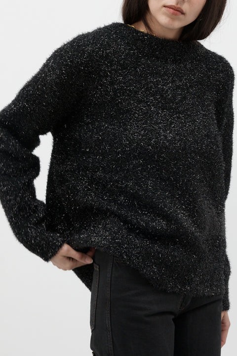 Forest Oversized Lurex Knit