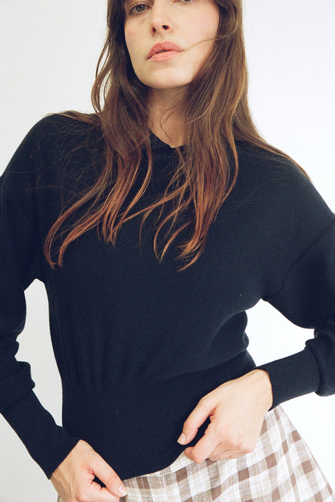 Navy Freja Knit
