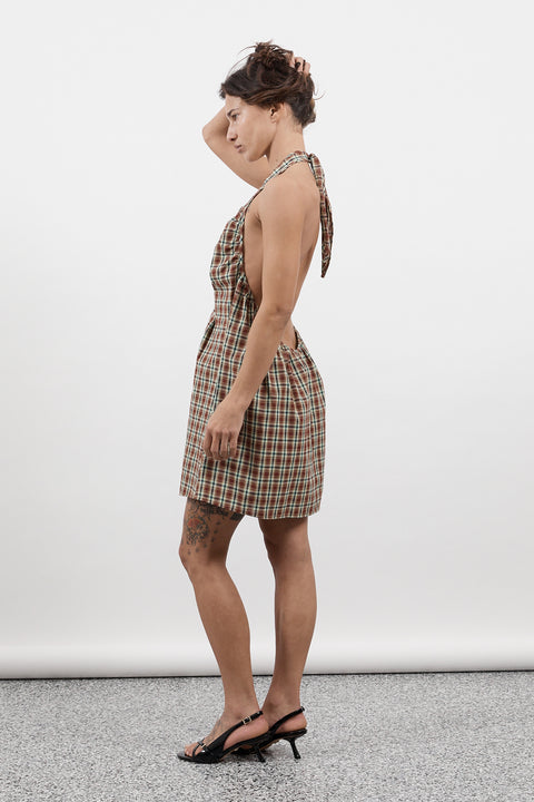 Iris Halter Mini Dress