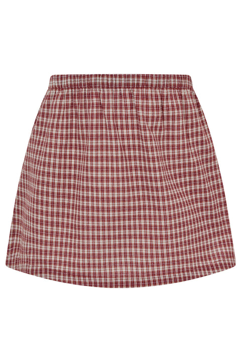 Jam Gingham Mini Skirt