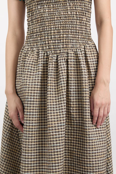 Biscuit Plaid Jessie Dress