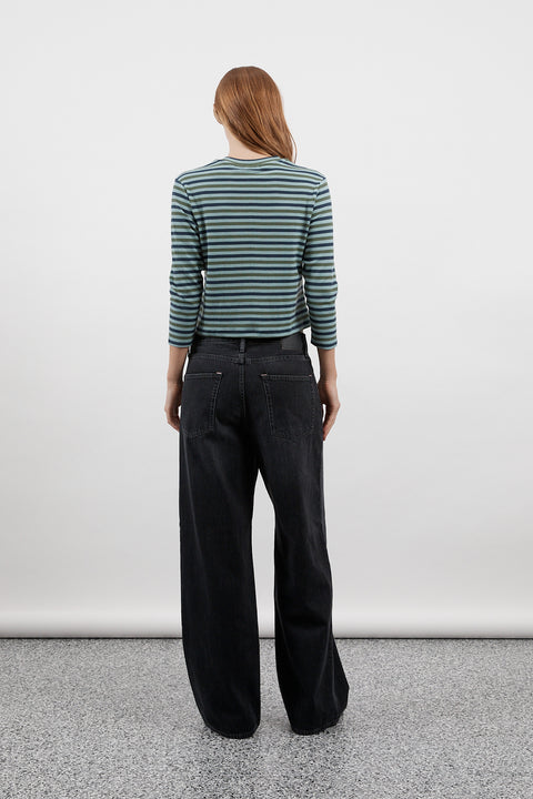 Lagoon Stripe Top