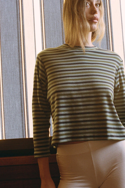 Lagoon Stripe Top