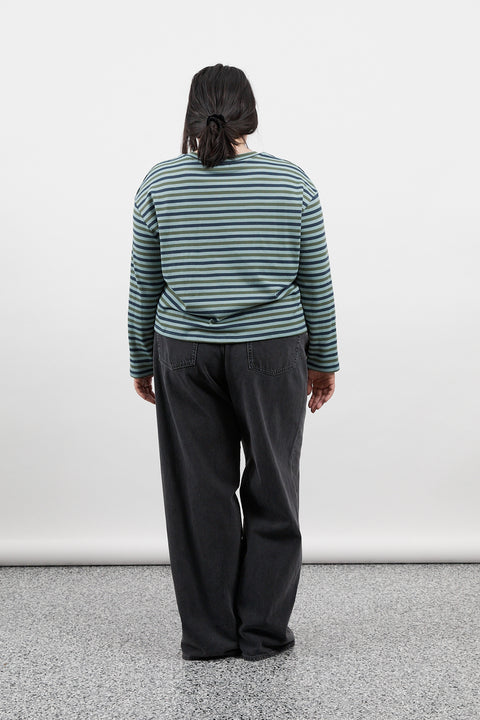 Lagoon Stripe Top