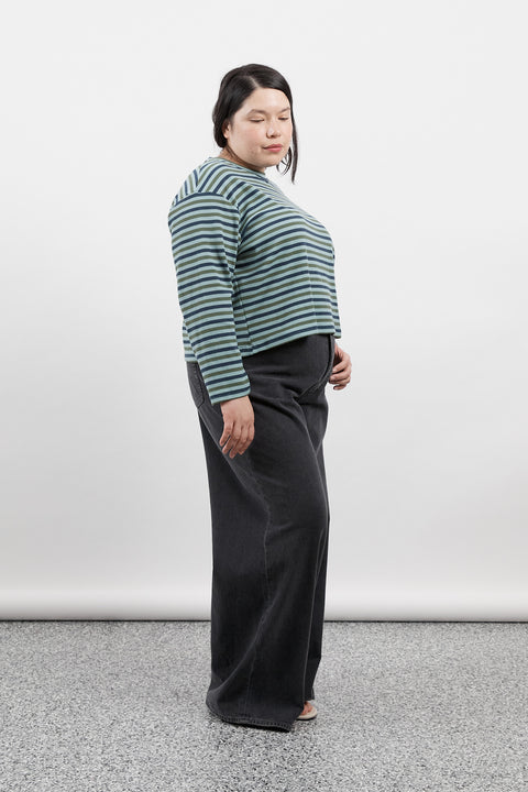 Lagoon Stripe Top
