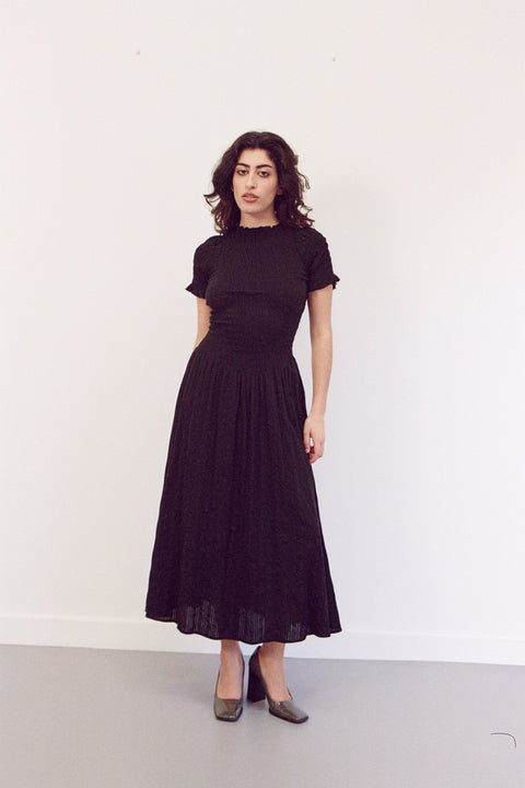Mikaela is 5’3” and wears XS