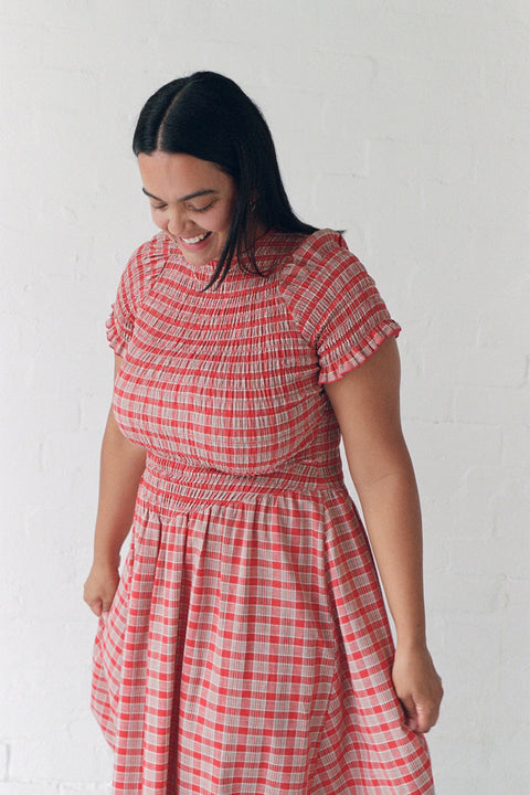 Cranberry Marta Dress