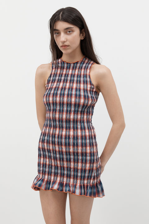 Negroni Ruched Cotton Dress