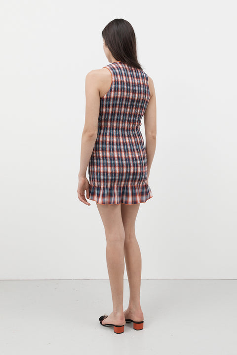 Negroni Ruched Cotton Dress