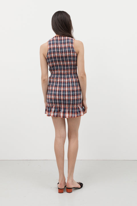 Negroni Ruched Cotton Dress