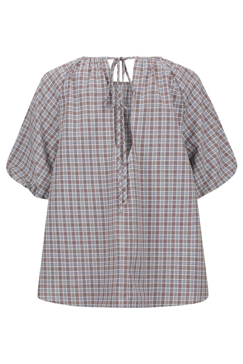 Plaid Market Top
