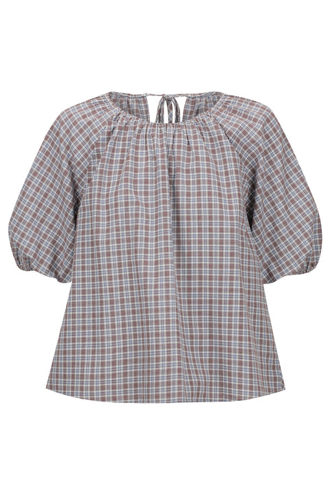 Plaid Market Top