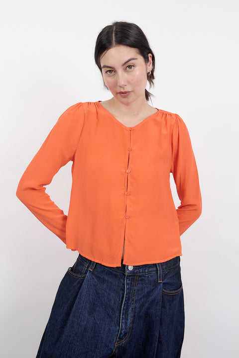 Poppy Silk Top