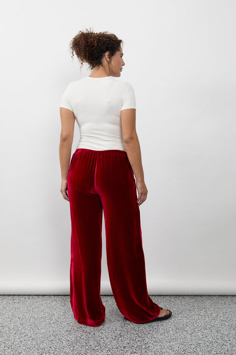 Silk Velvet Pant