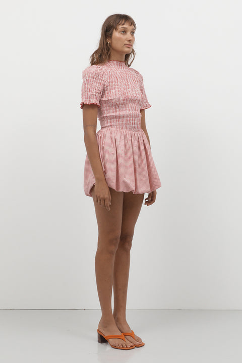 Shortcake Gingham Bubble Dress