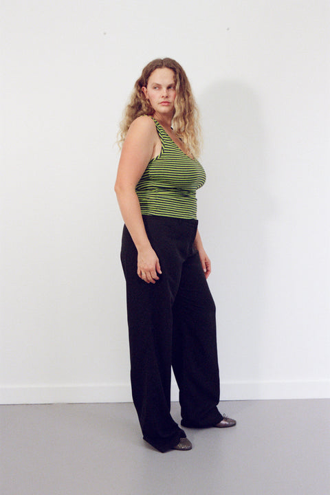 Slime Stripe Hemp Tank