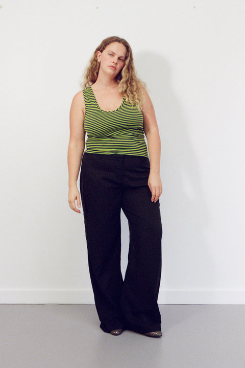 Slime Stripe Hemp Tank