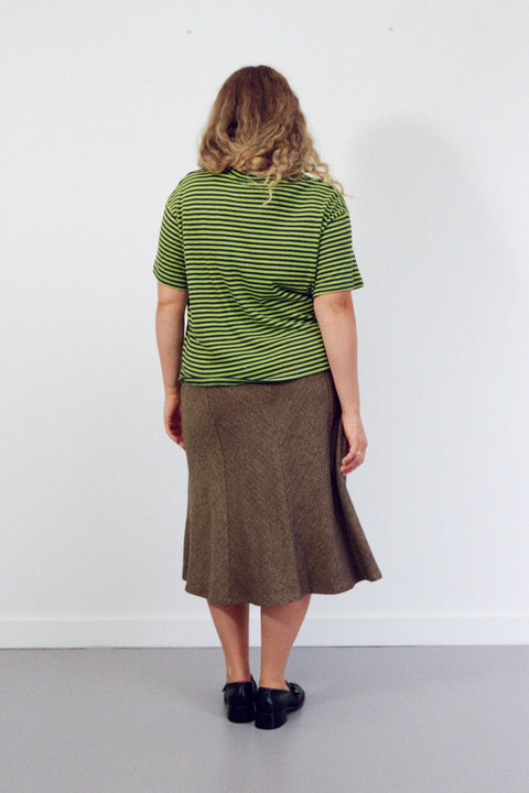 Slime Stripe Hemp Baby Tee