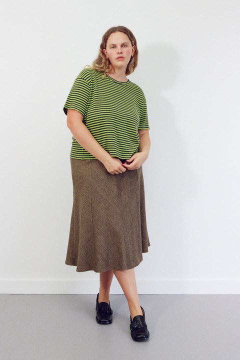 Slime Stripe Hemp Baby Tee
