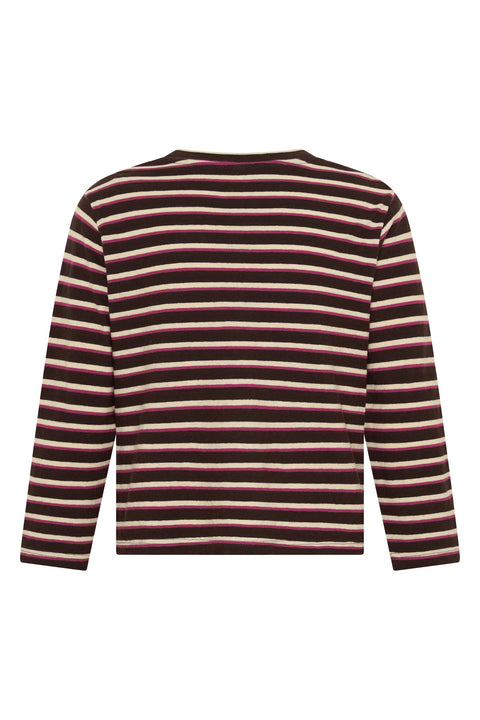 Fig Stripe Hemp Top